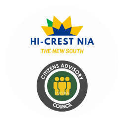 Monthly meetings for anyone living in or connected with the Hi-Crest Community to communicate with Police, Code Enforcement, City Council, School Principals, and other community members about what is happening in their neighborhood