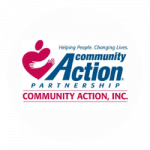 Community Action operates in the building, offering connections to Headstart, Housing & Utility Resources, Diaper Depot, Period Pantry, ID Help, and Holistic Legal Aid.